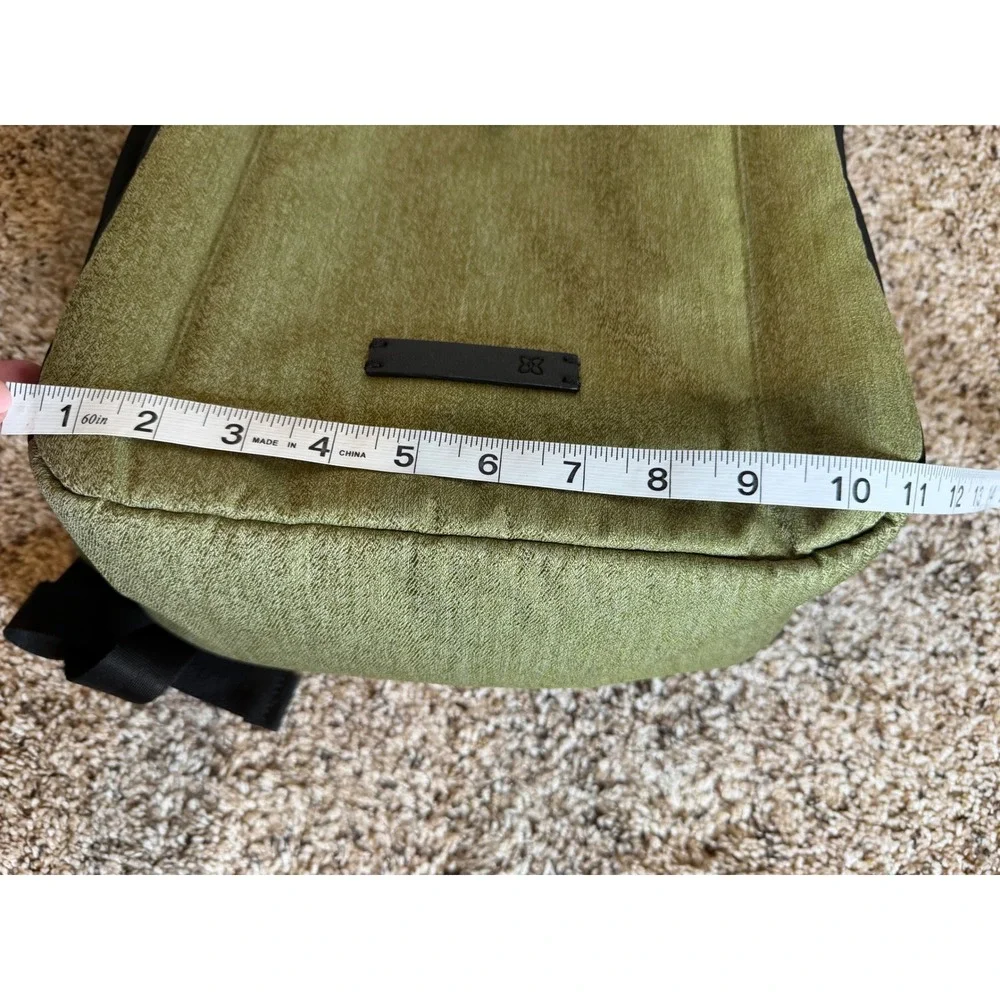 Sherpani Camden Convertible Backpack Tote Bag Olive Green Melange Missing Strap